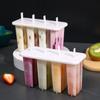 With Stick Cover Popsicle Mold 4 Popsicle Molds Set Ice Maker Summer Ice Cream Molds