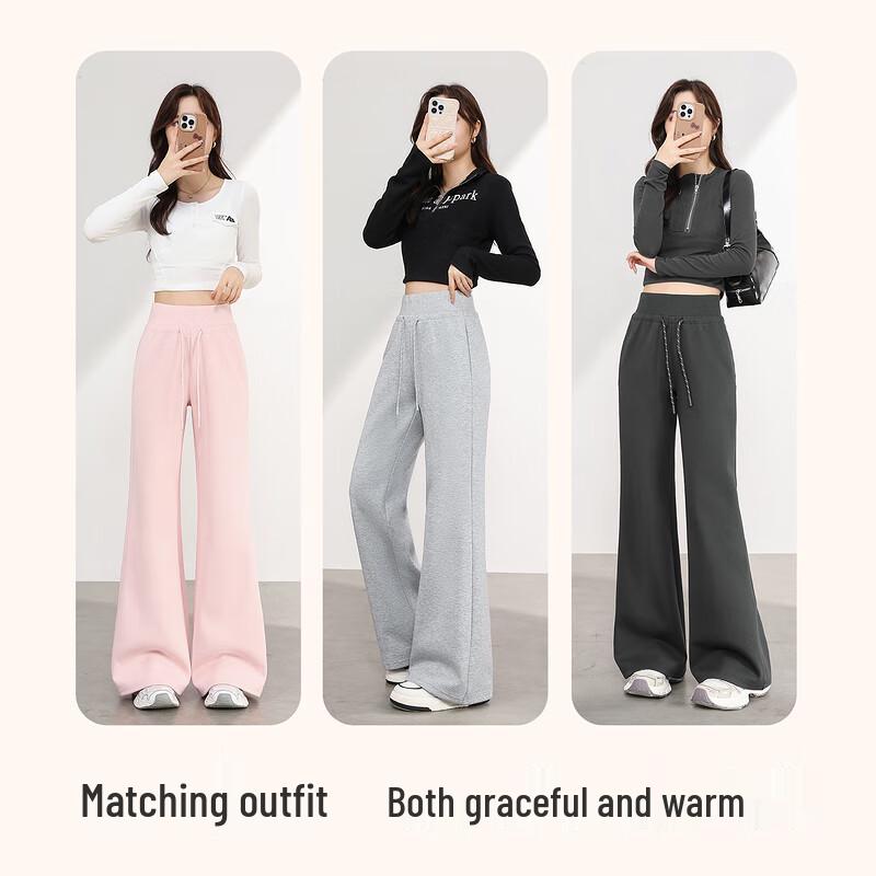 Baleno Women's High-Waist Flared Casual Pants