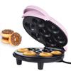 Dash Mini Donut Maker Machine Makes 7 Doughnuts 700W Double-sided Heating Non-stick Coating