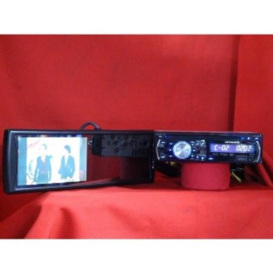 Carrozzeria DVH-P550 1DIN DVD CD FM AM Player Black Silver 