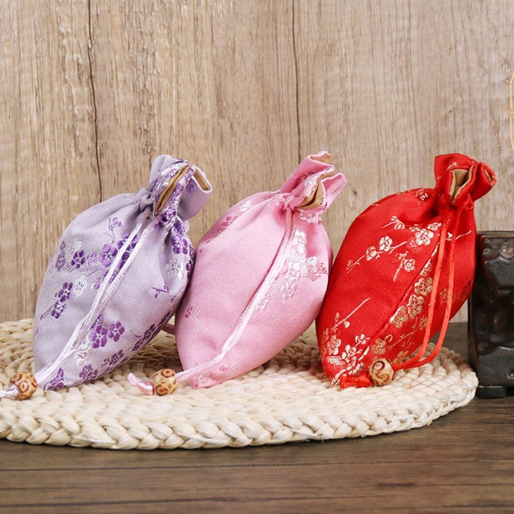 Candy Packaging Drawstring Pocket Fragrance Bag Drawstring Organza Pouches Wedding Party
