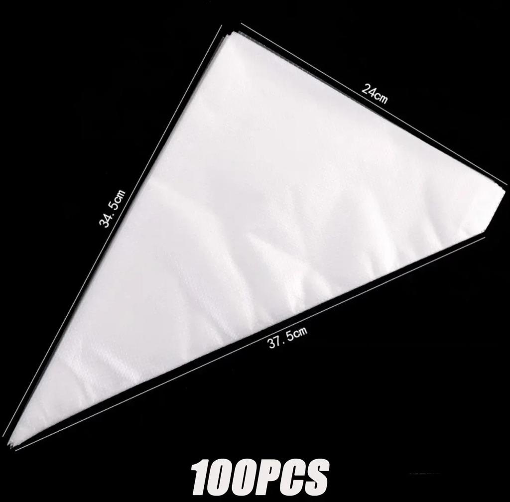 Pastry Piping Sleeves Leak Disposable Bag Confectionery Cake Accessories Baking Decorations Pocket Syringe Icing Cream Squeezing