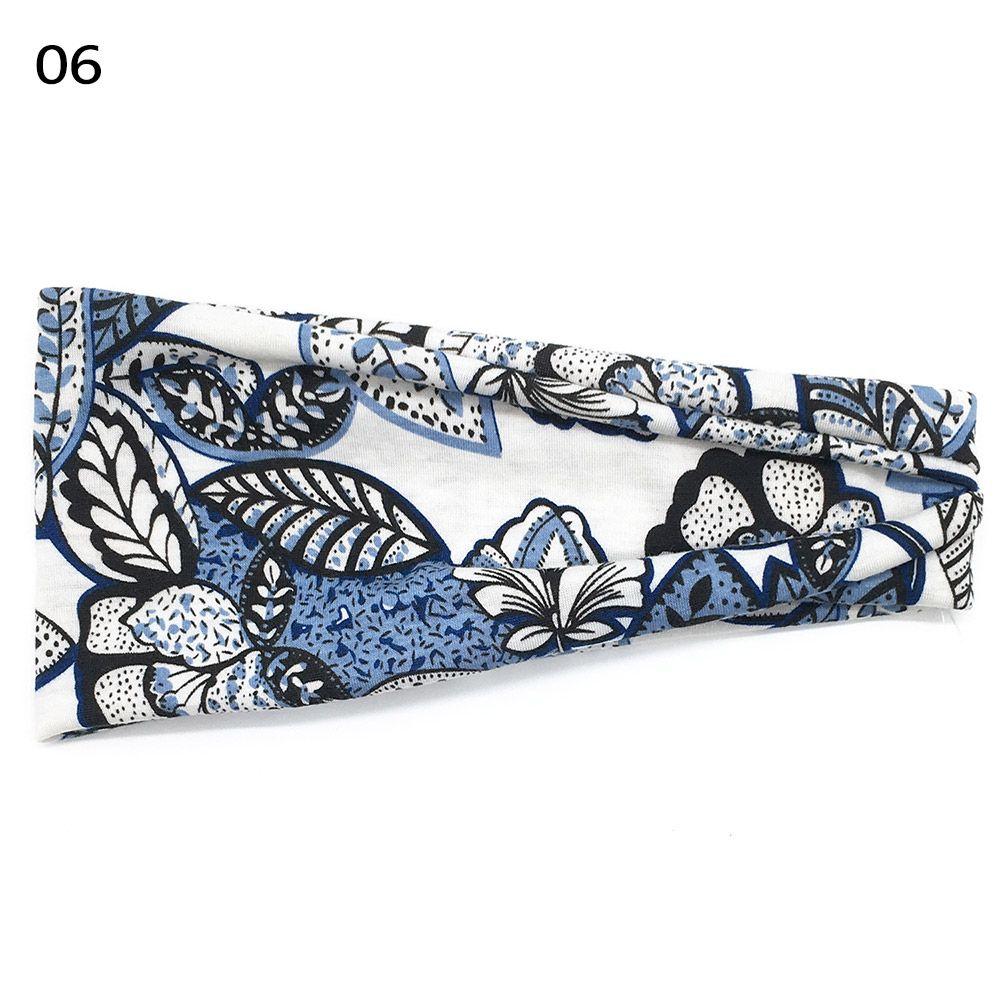 Running Sweat Absorbing Yoga Hair Bands Sport Bandana Women Headbands Elastic Turban Head Wrap