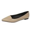 Spring and Autumn New Pointed Flat Bottom Fashion Foot Cover Professional Comfortable Single Shoes