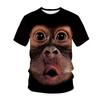 Funny T-Shirts Monkey Gorilla 3D Print Streetwear Men Women Animal Fashion T Shirt Hip Hop Tshirt Tops