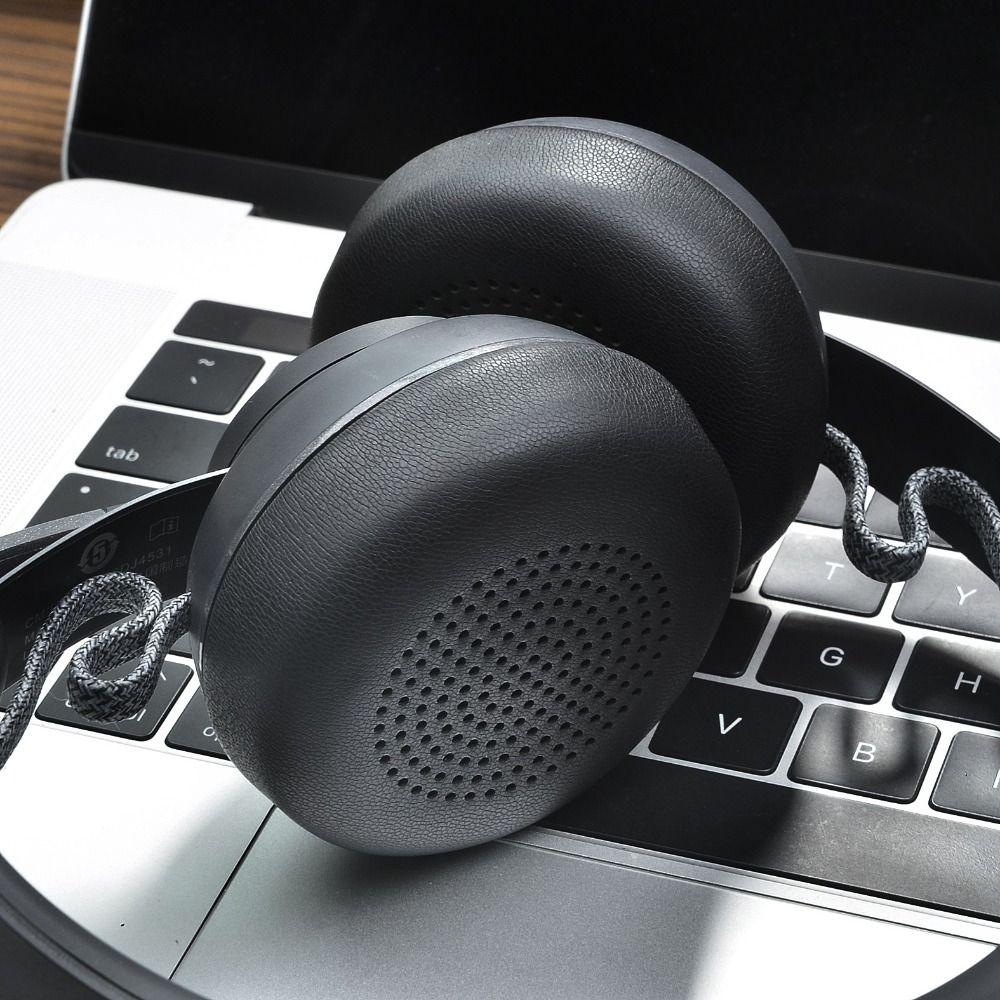 1Pair Protein Leather Ear Pads Replacement Earpads New Ear Cushion for Logitech Zone Wireless