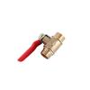 G1/4 Full Port Hose Connector Brass Ball Valve Switch Pipe Fittings Pipe Male To Male Thread