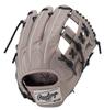 Rawlings HYPER TECH R2G GR5FHTN54FS Baseball for Throwers Glove, Soft, Gray, 11.5 Inches, Right-Handed