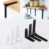 2pcs Thickened Shelf Bracket Wall Mounted Fixed Bracket Multifunctional Shelf Support  Desk