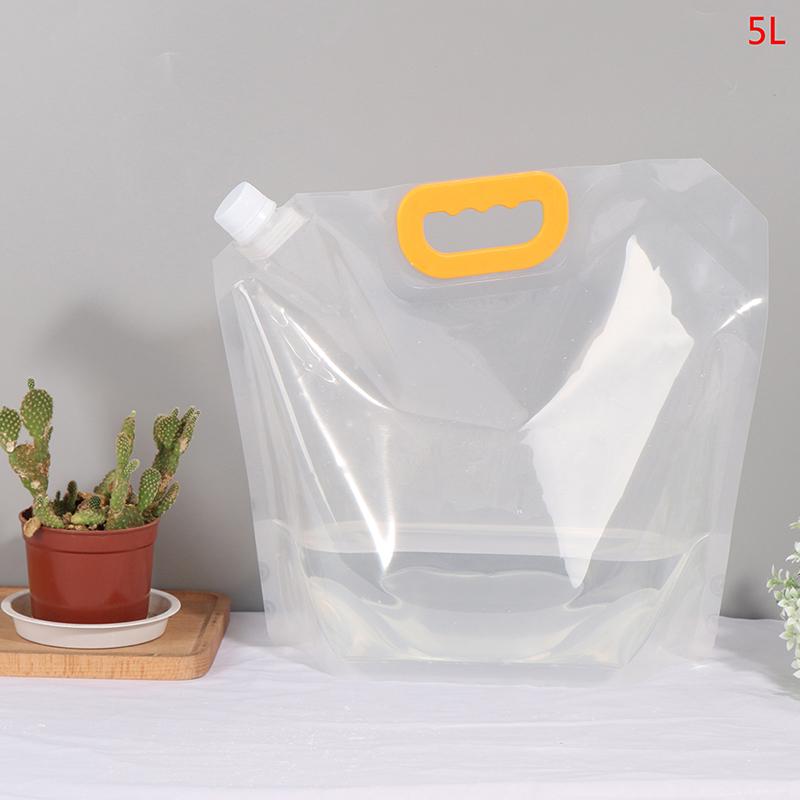 1.5/2.5/5L Stand-Up Safety Drink Packaging Bag Pouch Beer Juice Milk Liquid Bag