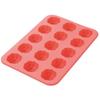 Corporation Heat-Resistant Silicone Petit Muffin Pan, 15 Rose Cavities, CAKE MATE DL-6045