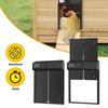Multi-mode Electric Chicken Gate Automatic Pet Flap Accessories Auto Chicken Door Opener House