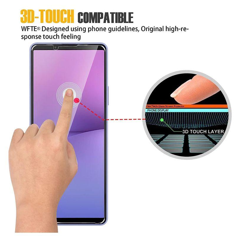 3Pcs Tempered Glass Screen Protector for Sony Xperia 1 10 VI 5 V IV III II HD Film Protection Panzerglas Anti Scratch Protective Clear Film