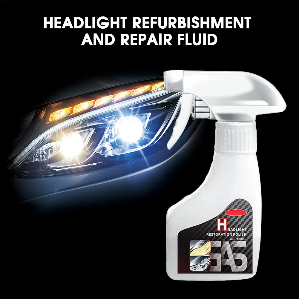 New Car Headlight Restoration Polishing Kits Headlamp Paste Remove Liquid Repair Oxidation Scratch Remover Cleaning Polish O9t5