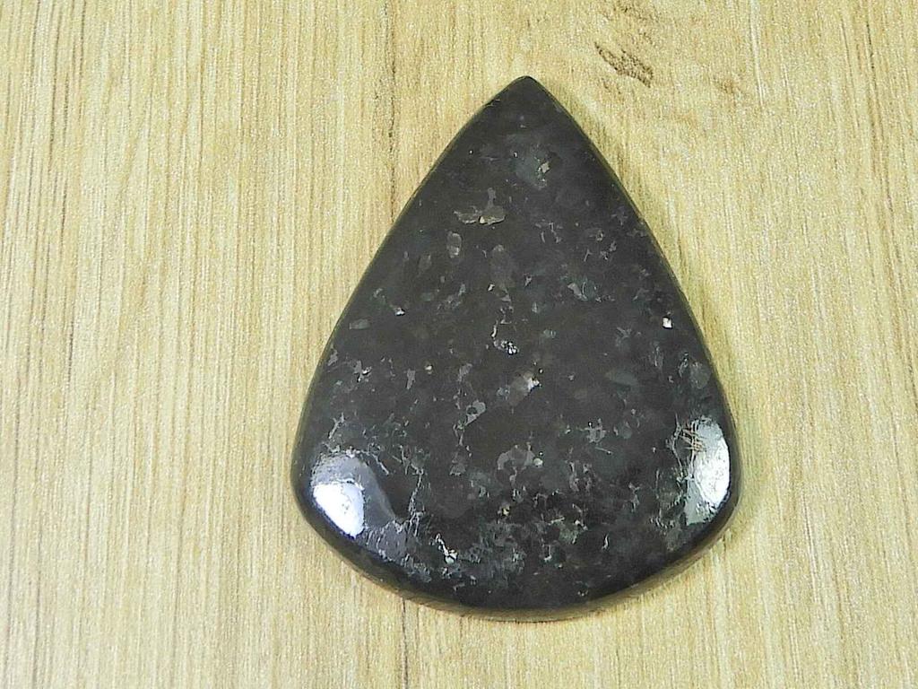Natural Numite Pear Healing Crytsal Cabochon Loose Gemstone 59Cts. 32X40X5MM SK-3366