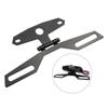 Motorcycle License Plate Bracket Taillight Fixed Folding Number Plate Frame Holder Light Mount Universal Motorbike Parts ATV