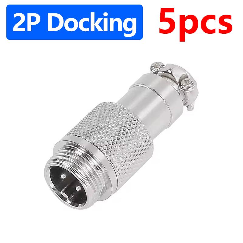 GX12 Connector 2Pin 3Pin 4Pin 5Pin 6Pin 7Pin Male & Female 12mm Panel Aviation Plug Circular Connector Socket