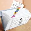 Expanding Folder A4 Organ Bag High-capacity A4 File Folder Simple Student