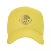 Classic Coat Of Arms Of Mexico Baseball Cap Women Unisex Custom Adjustable Adult Mexican Flag Seal In Sepia Dad Hat Outdoor