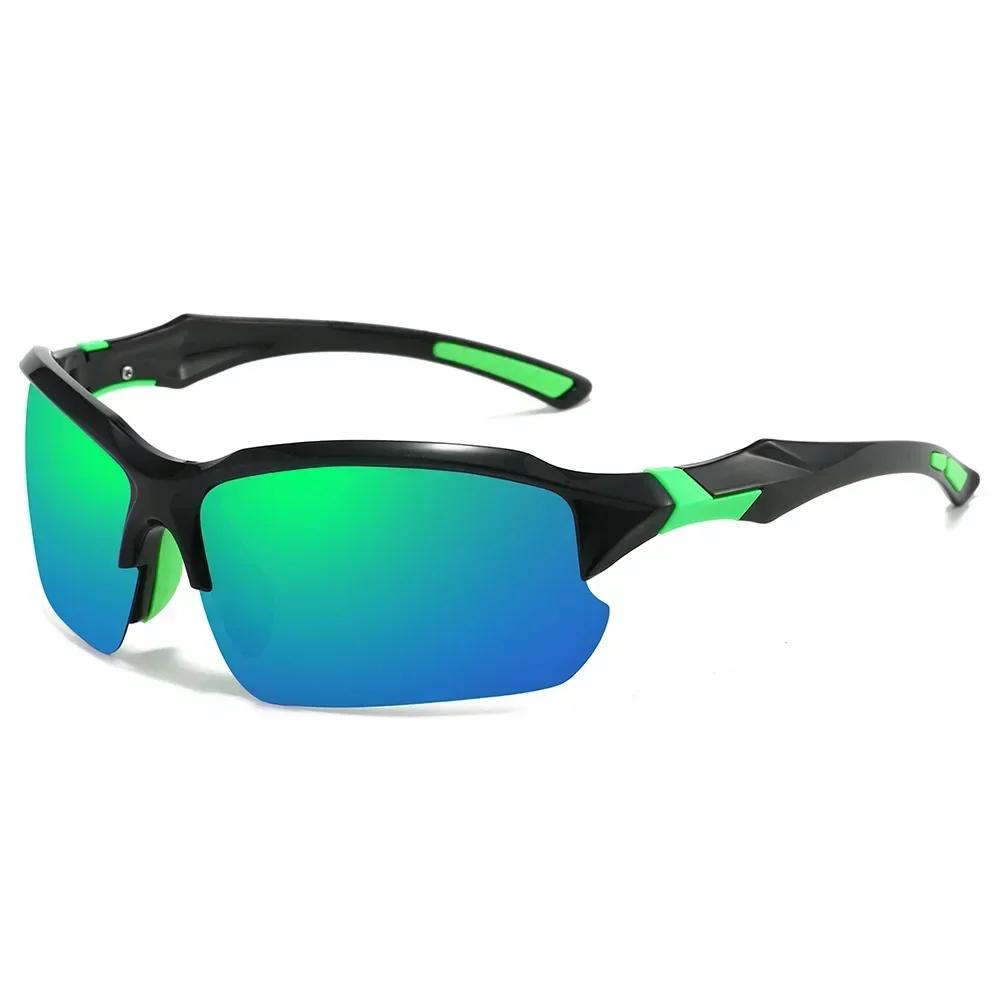 Men Polarized Fashionable Sports Glasses Windproof Running Fishing Suitable for Baseball Golf and Driving