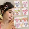 5pc Cute Korean Colorful Star BB Hair Clips Hairpin for Kids Girls Child Crab Headband for Hair Accessories Headwear Ornament