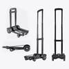 Foldable Hand Truck Dolly, Adjustable Cargo Cart, Portable 100 LB Utility Cart for Luggage, Travel,