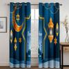 Muslim Ramadan Festival Window Curtains Living Room Home Decor Children's Bedroom Window Treatments Kitchen Drapes
