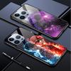 Tempered Glass Phone Case For OPPO Reno13 Reno14 Realme 11 12Pro 14 GTNeo6 C21Y C53 C75 OnePlus Nord2 NordCE3Lite Soft Edge Shockproof Smooth Shell