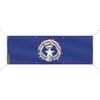 Bannière - Îles Mariannes Du Nord - 40x120 Cm - Polyester - 8 Œillets - Impression Numérique