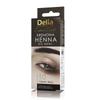 Delia Eyebrow Expert Cream Henna for Eyebrows 3.0 Dark Brown, 15ml