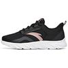 Lifestyle Series Fabric Shock Absorption Non-Slip Wear-Resistant Low-Top Sports Casual Shoes Women Sneakers Black 922225523-1