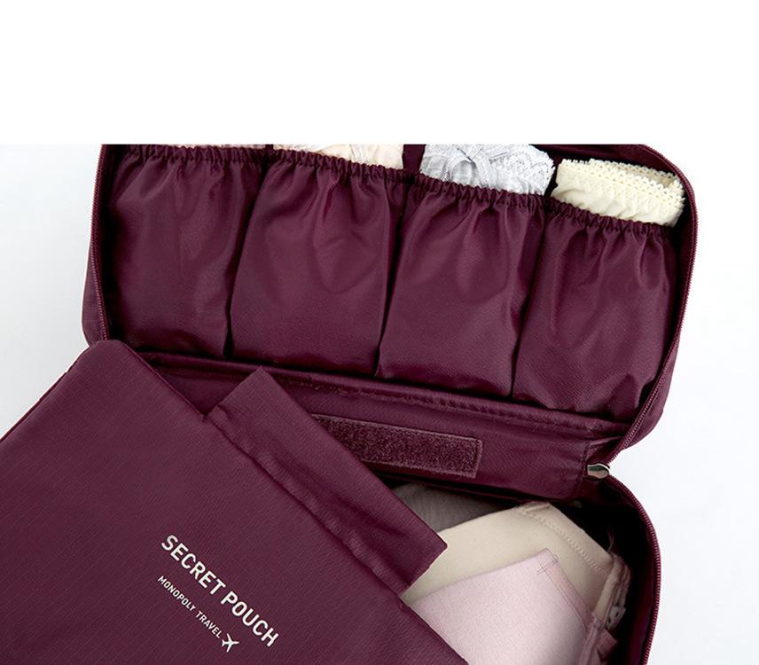 Second Gen Korean Style Multifunctional Travel Organizer: Underwear, Bra, Makeup & Toiletry Storage Bag