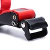 1 Piece Quick Release Helmet Strap Buckle Pull Buckles Black & Red