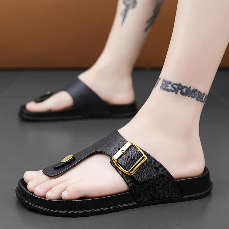 Men's Flip-flops Summer Outdoor Fashion Trend Slippers Seaside Comfortable Non-slip Slippers