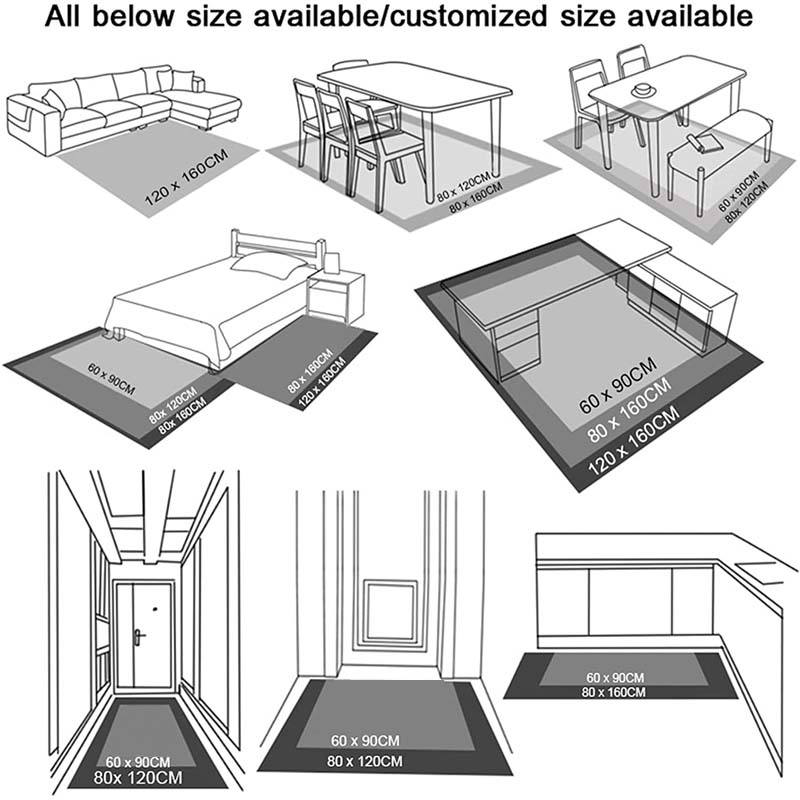 Fashion 3D Printed Earth Large Carpets Galaxy Space Pattern Carpet Parlor Big Carpet Living Room Bathroom Mat Anti-slip