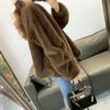New Eco-friendly Fur European Mink Plush Coat Imitation Coat Mink Women's Short Korean Style Slimming One