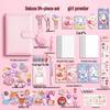 Hand Account Book Set: Cute Loose-Leaf Notebook for Girls & Children