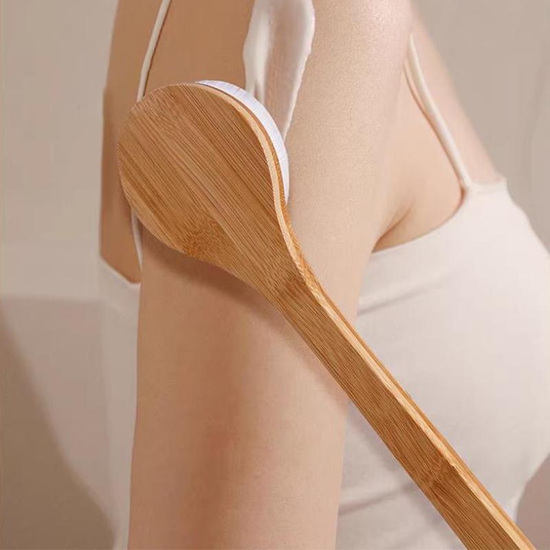 Remedy Wand For Applying Lotion Applicator And Massager Handheld Long Handle Easy Reach For Shower Gel On Back