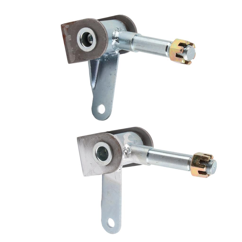 1 Pair M16 Front Steering Knuckles Right Left Steel Alloy Spindle Bracket Set Fit for 110cc 125cc 150cc 200cc 250cc Go