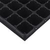 2Pcs 50 Cells Seedling Trays Plastic Gardening Germination Trays Black Seedling Container Garden Supplies For Vegetable Flower