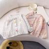 Toddler Kids Girl Boy Print Cartoon Sweater Knit Warm Cardigan Jacket Tops