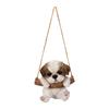 Ubia Shih Tzu Hanging Ornament, 11.4 X 9 X 13 Cm, Doll Figurine, Animal Ornament, Garden Decor, Dog, H16669