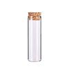 Plastic Test Tube with Cork Stopper Bead Storage Vial Containers