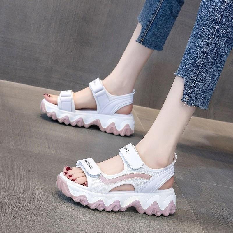 Fashion Chunky Sandals for Women Fashion Platform Sandal Ladies Designers Casual Wedges Sandals Female Brand Sports Sandals 2024