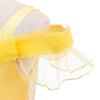Toddler Girls Belle Cosplay Princess Costume Children Skirt Beauty and the Beast Dress Halloween Costume Yellow Size Years 130 [Dressy Daisy] 8-9
