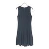 No Sleeve Knee-length Dress 2 Black Back Zip Women Used