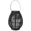 Solar Garden Lantern LED Outdoor Solar Lantern Waterproof Decorative Rattan Lantern For Patio