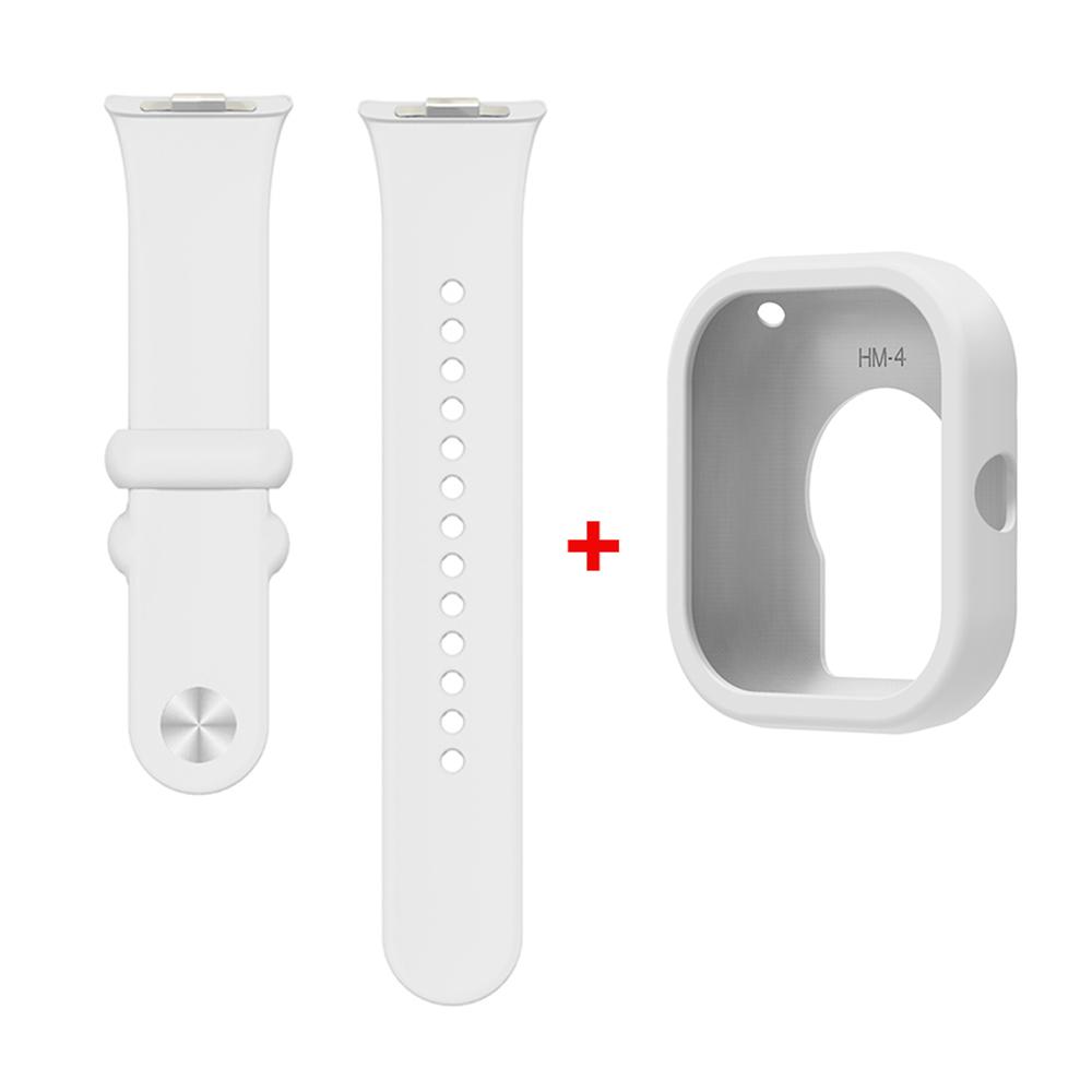 Silicone Strap For Redmi Watch 4/5 Smart Watch Band + Protective Case
