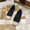 Female Footwear Espadrilles Women's Shoes Loafers Round Toe With Stylish New In Spring Designer Autumn Vulcanized For Shoe