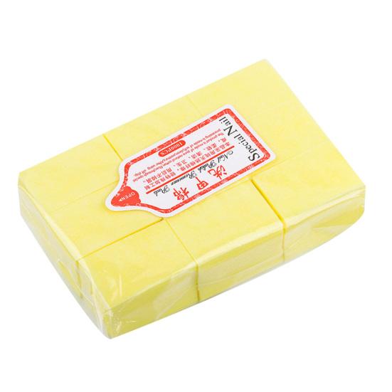 600шт одноразовые подушечки для снятия лака мыть полотенце хлопок ткань инструмент для очистки